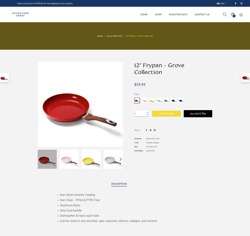 Original product page